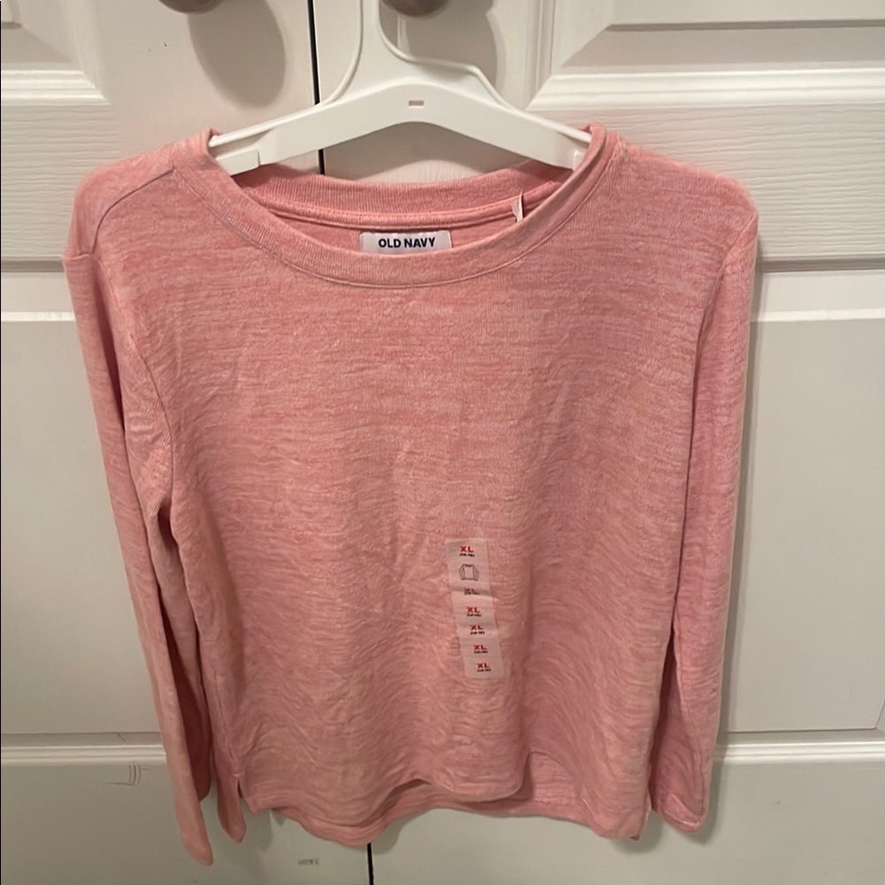 Old Navy Kids Pink Long Sleeve Top